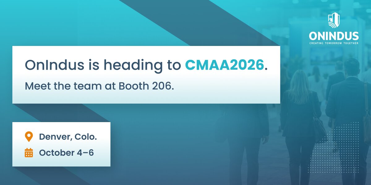 OnIndus Joins CMAA2026 at Booth 206